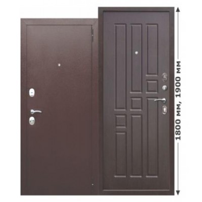 Дверь металлическая Гарда mini Венге ( 1800 х 960) левая