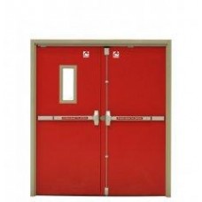 Противопожарная дымогазозащищенная металлическая дверь для отелей и апартаментов DORREN F-steel Type