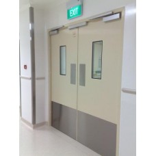 Двери для чистых помещений больниц и поликлиник C Type