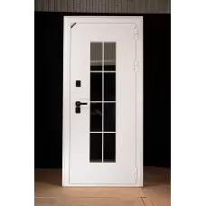 Входная дверь в частный дом Каталея с терморазрывом Белая