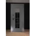 Входная дверь в частный дом Каталея с терморазрывом букле графит/ белая шагрень